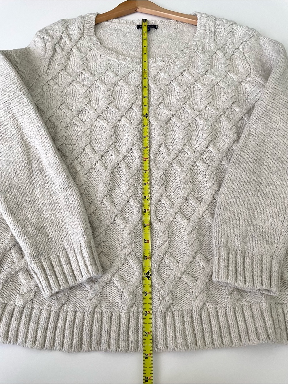 Tommy Hilfiger Cable Knit Scoop Neck Casual Fall Winter Sweater - Picture 8 of 8